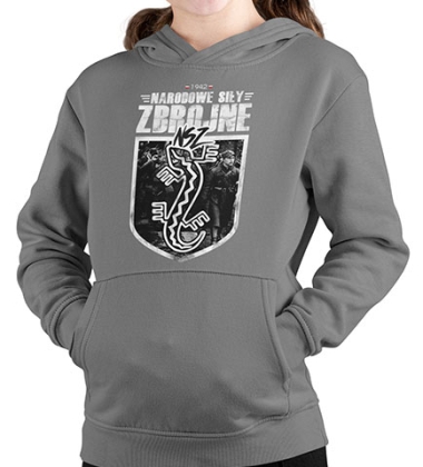 BLUZA DZIECIĘCA Z KAPTUREM NSZ 1942